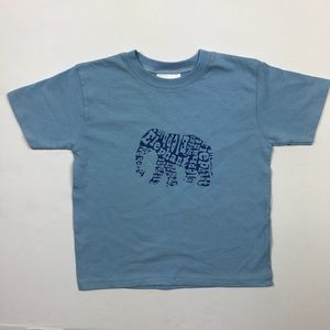 Baby Blue Elephant Toddler Tee 4T Short Sleeve